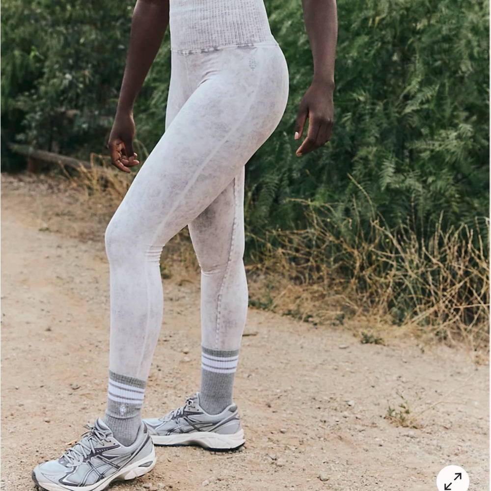 Free People High-Rise 7/8 Length Good Karma Leggings